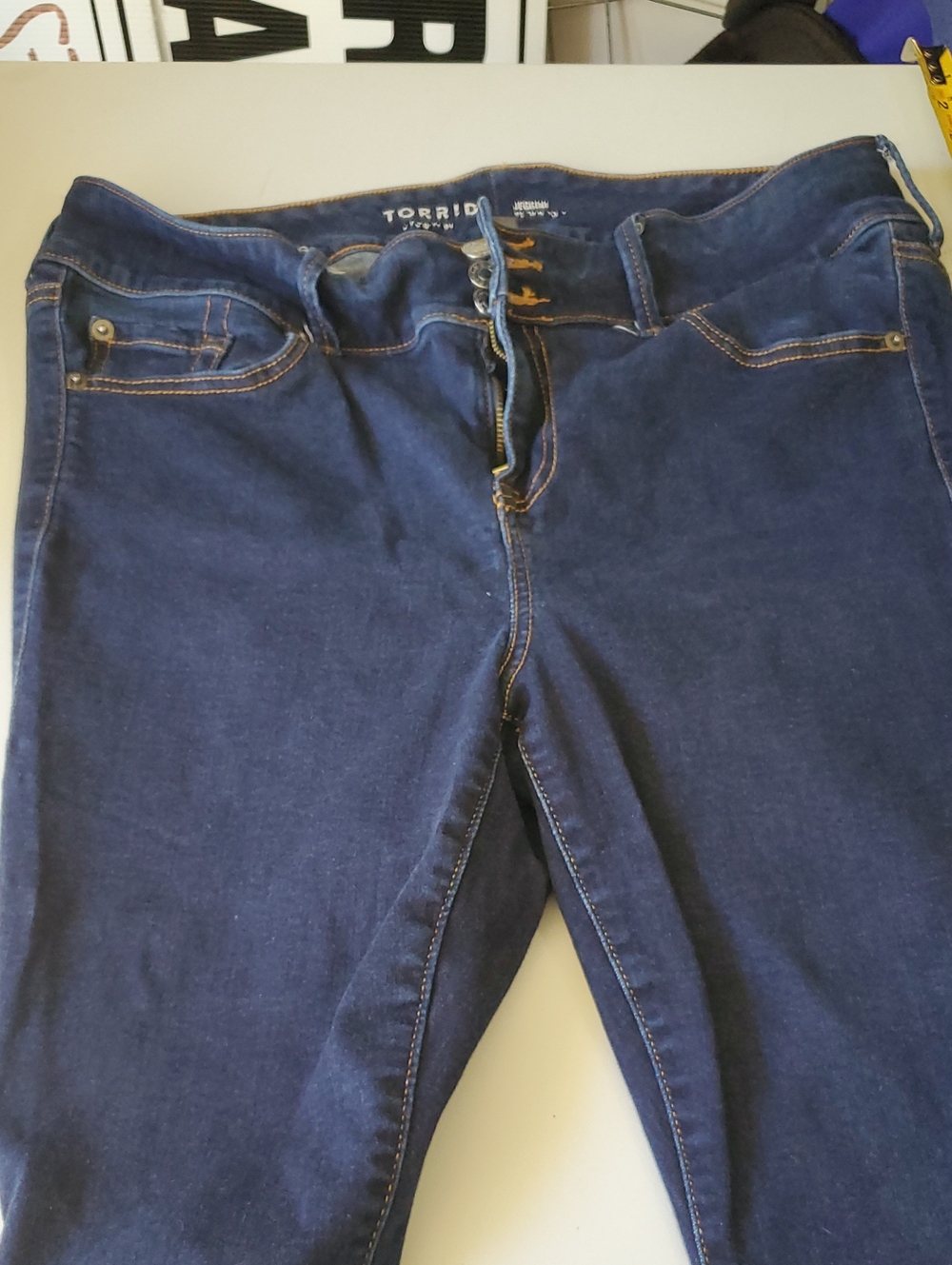 torrid Dark Indigo Stretch Jeggings